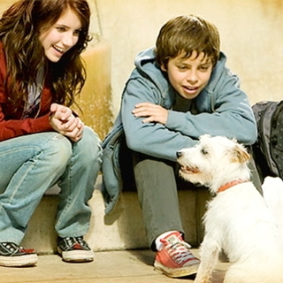 Emma Roberts stars as Andi and Jake T. Austin stars as Bruce in DreamWorks' Hotel for Dogs (2009)