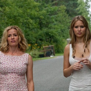 Elisabeth Shue stars as Sarah and Jennifer Lawrence stars as Elissa in Relativity Media's House at the End of the Street (2012)