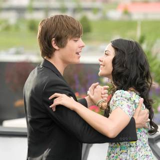 Zac Efron stars as Troy Bolton and Vanessa Hudgens stars as Gabriella Montez in Walt Disney Pictures' High School Musical 3: Senior Year (2008)