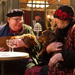 Richard Griffiths stars as Monsieur Frick and Frances de la Tour stars as Madame Emilie in Paramount Pictures' Hugo (2011)