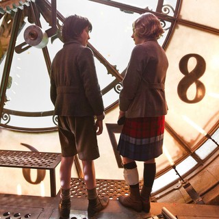 Asa Butterfield stars as Hugo Cabret snd Chloe Moretz stars as Isabelle in Paramount Pictures' Hugo (2011)