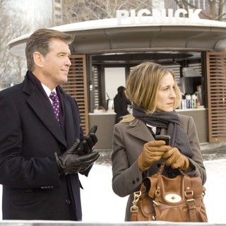 Pierce Brosnan stars as Jack Abelhammer and Sarah Jessica Parker stars as Kate Reddy in The Weinstein Company's I Don't Know How She Does It (2011