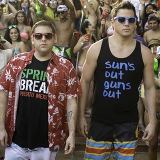 Jonah Hill stars as Schmidt and Channing Tatum stars as Jenko in Columbia Pictures' 22 Jump Street (2014)