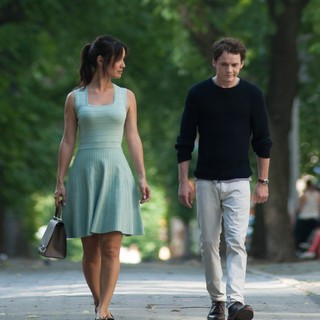 Berenice Marlohe stars as Arielle and Anton Yelchin stars as Brian in IFC Films' 5 to 7 (2015)