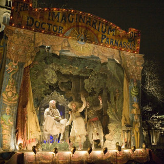 Christopher Plummer stars as Dr. Parnassus and Lily Cole stars as Valentina in Sony Pictures Classics' The Imaginarium of Doctor Parnassus (2009)