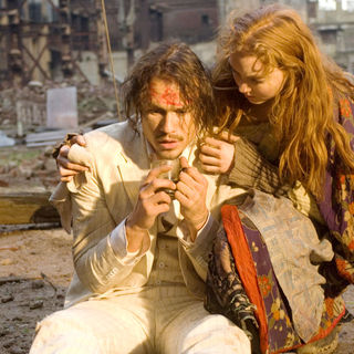 Heath Ledger stars as Tony and Lily Cole stars as Valentina in Sony Pictures Classics' The Imaginarium of Doctor Parnassus (2009)