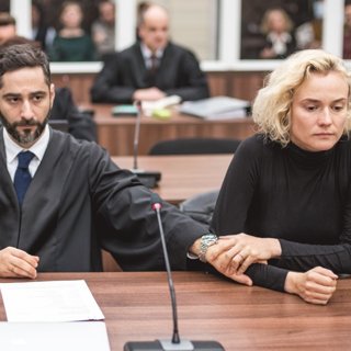 Denis Moschitto stars as Danilo Fava and Diane Kruger stars as Katja Sekerci in Magnolia Pictures' In the Fade (2017)