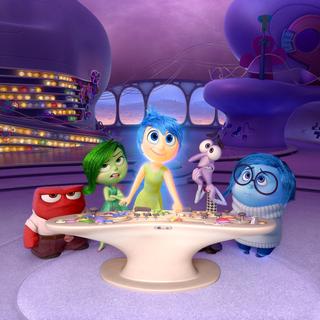 Anger, Disgust, Joy, Fear and Sadness from Walt Disney Pictures' Inside Out (2015)