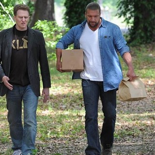 Michael Rapaport stars as Jack Small and Triple H stars as Arlo Jayne in Samuel Goldwyn Films' Inside Out (2011)