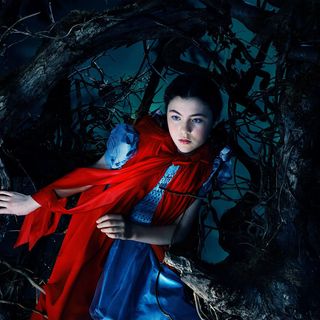 Lilla Crawford stars as Red Riding Hood in Walt Disney Pictures' Into the Woods (2014)