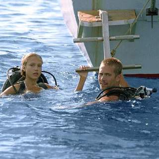 Jessica Alba and Paul Walker in MGM's Into the Blue (2005)