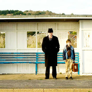 Michael Caine and Bill Milner (Edward) in Big Beach Films' Is Anybody There? (2009)