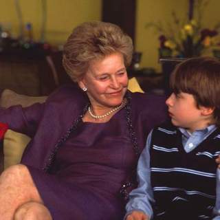 Diana Douglas and Rory Culkin in 