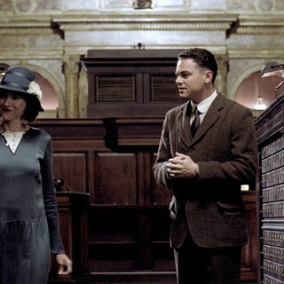 Naomi Watts stars as Helen Gandy and Leonardo DiCaprio stars as J. Edgar Hoover in Warner Bros. Pictures' J. Edgar (2011)