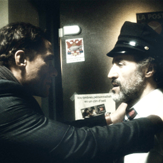 Jean-Claude Van Damme stars as J.C.V.D. and Karim Belkhadra stars as Le vigile in Peace Arch Entertainment's JCVD (2008)