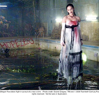 Megan Fox stars as Jennifer Check in 20th Century Fox's Jennifer's Body (2009). Photo credit by Doane Gregory.