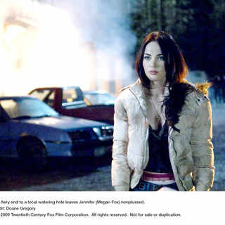 Megan Fox stars as Jennifer Check in 20th Century Fox's Jennifer's Body (2009). Photo credit by Doane Gregory.