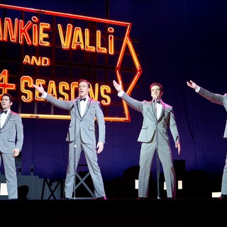 John Lloyd Young, Erich Bergen, Vincent Piazza and Michael Lomenda in Warner Bros. Pictures' Jersey Boys (2014)