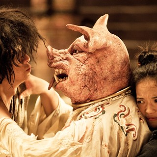 Wen Zhang and Shu Qi in Magnet Releasing's Journey to the West (2014)