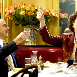 Stanley Tucci stars as Paul Child and Meryl Streep stars as Julia Child in Columbia Pictures' Julie & Julia (2009)