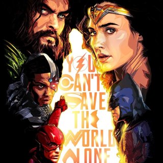Poster of Warner Bros. Pictures' Justice League (2017)