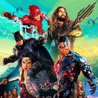 Poster of Warner Bros. Pictures' Justice League (2017)