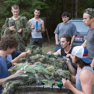 Corey Large, Jonathan Daniel Brown and Kenny Wormald in Well Go USA's Kid Cannabis (2014)