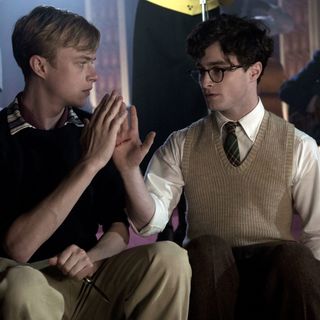 Dane DeHaan stars as Lucien Carr and Daniel Radcliffe stars as Allen Ginsberg in Sony Pictures Classics' Kill Your Darlings (2013)