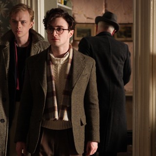 Dane DeHaan stars as Lucien Carr and Daniel Radcliffe stars as Allen Ginsberg in Sony Pictures Classics' Kill Your Darlings (2013)