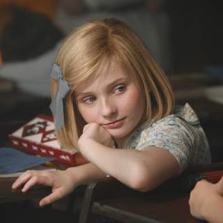 Abigail Breslin in a scene from Kit Kittredge: An American Girl (2008) From HBO Films/A Picturehouse release - Photographer: Cylla von Tiedemann.