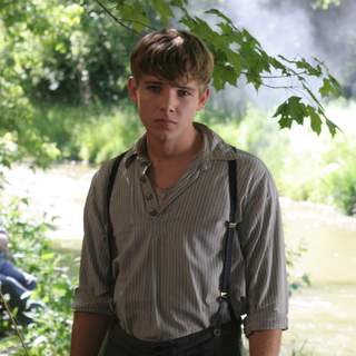 Max Thieriot in a scene from Kit Kittredge: An American Girl 2008 From HBO Films/A Picturehouse release - Photographer: Cylla von Tiedemann