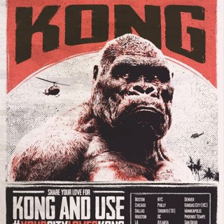 Poster of Warner Bros. Pictures' Kong: Skull Island (2017)