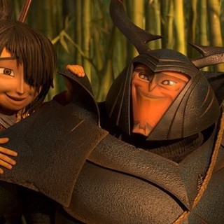 Kubo and Beetle from Focus Features' Kubo and the Two Strings (2016)