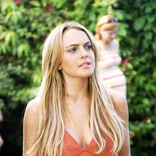 Lindsay Lohan stars as Thea Dixon in ABC Family's Labor Pains (2009)