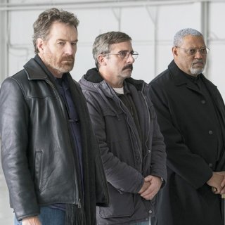 Bryan Cranston, Steve Carell and Laurence Fishburne in Amazon Studios' Last Flag Flying (2017)