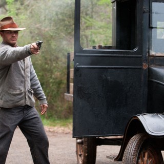 Tom Hardy stars as Forrest Bondurant in The Weinstein Company's Lawless (2012). Photo credit by Richard Foreman.