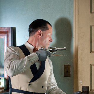 Guy Pearce stars as Special Agent Charlie Rakes in The Weinstein Company's Lawless (2012)