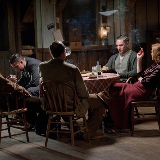 Shia LaBeouf, Tom Hardy and Jessica Chastain in The Weinstein Company's Lawless (2012)