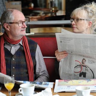 Jim Broadbent stars as Nick and Lindsay Duncan stars as Meg in Music Box Films' Le Week-End (2014)