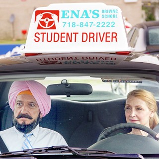 Ben Kingsley stars as Darwan and Patricia Clarkson stars as Wendy in Broad Green Pictures' Learning to Drive (2015)