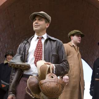 GEORGE CLOONEY as Bulldogs team captain Dodge Connolly in Universal Pictures' Leatherheads (2008).