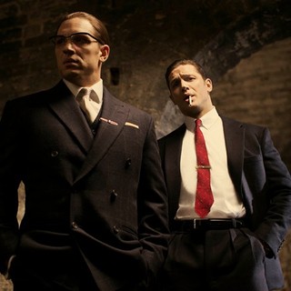 Tom Hardy stars as Ronald Kray/Reginald Kray in Universal Pictures' Legend (2015) Picture 1