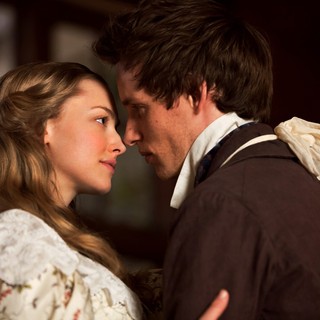 Amanda Seyfried stars as Cosette and Eddie Redmayne stars as Marius in Universal Pictures' Les Miserables (2012)