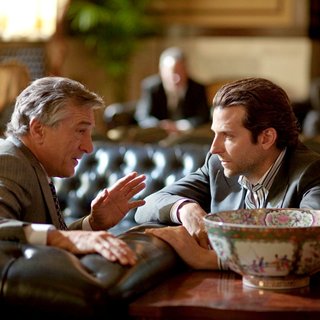 Robert De Niro stars as Carl Van Loon and Bradley Cooper stars as Eddie Morra in Relativity Media's Limitless (2011)