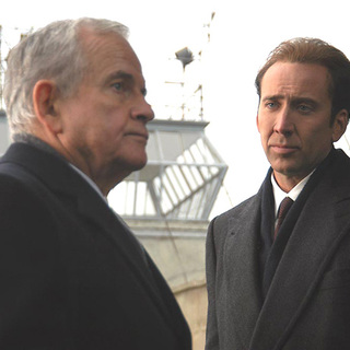 Ian Holm and Nicolas Cage in Lions Gate Films' Lord of War (2005)