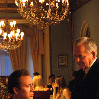 Ian Holm and Nicolas Cage in Lions Gate Films' Lord of War (2005)