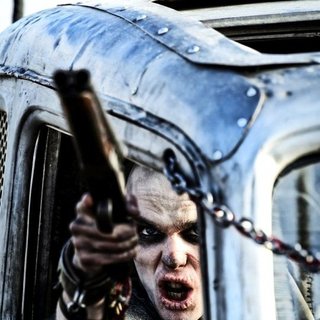Nicholas Hoult stars as Nux in Warner Bros. Pictures' Mad Max: Fury Road (2015). Photo credit by Jasin Boland.