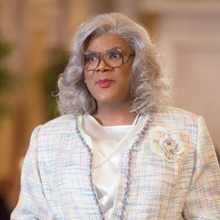 Tyler Perry stars as Madea/Joe/Brian in Lionsgate's Madea's Witness Protection (2012). Photo credit by KC Bailey.