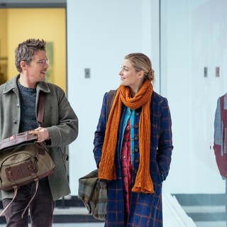 Ethan Hawke stars as John and Greta Gerwig stars as Maggie in Sony Pictures Classics' Maggie's Plan (2016)