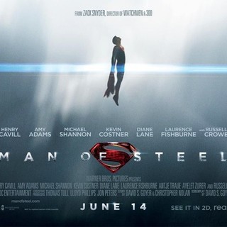 Poster of Warner Bros. Pictures' Man of Steel (2013)